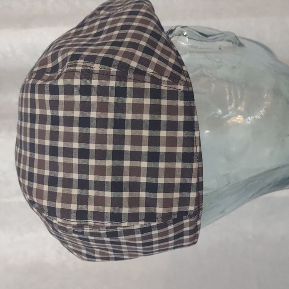 Scally Newsboy Country Gentleman Plaid Check Hat Cap New Medium Classic Cotton - Picture 4 of 6